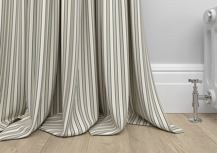 The British Stripe Co. Mary, Polzeath No.1 - Made to Measure Curtains - Image 6